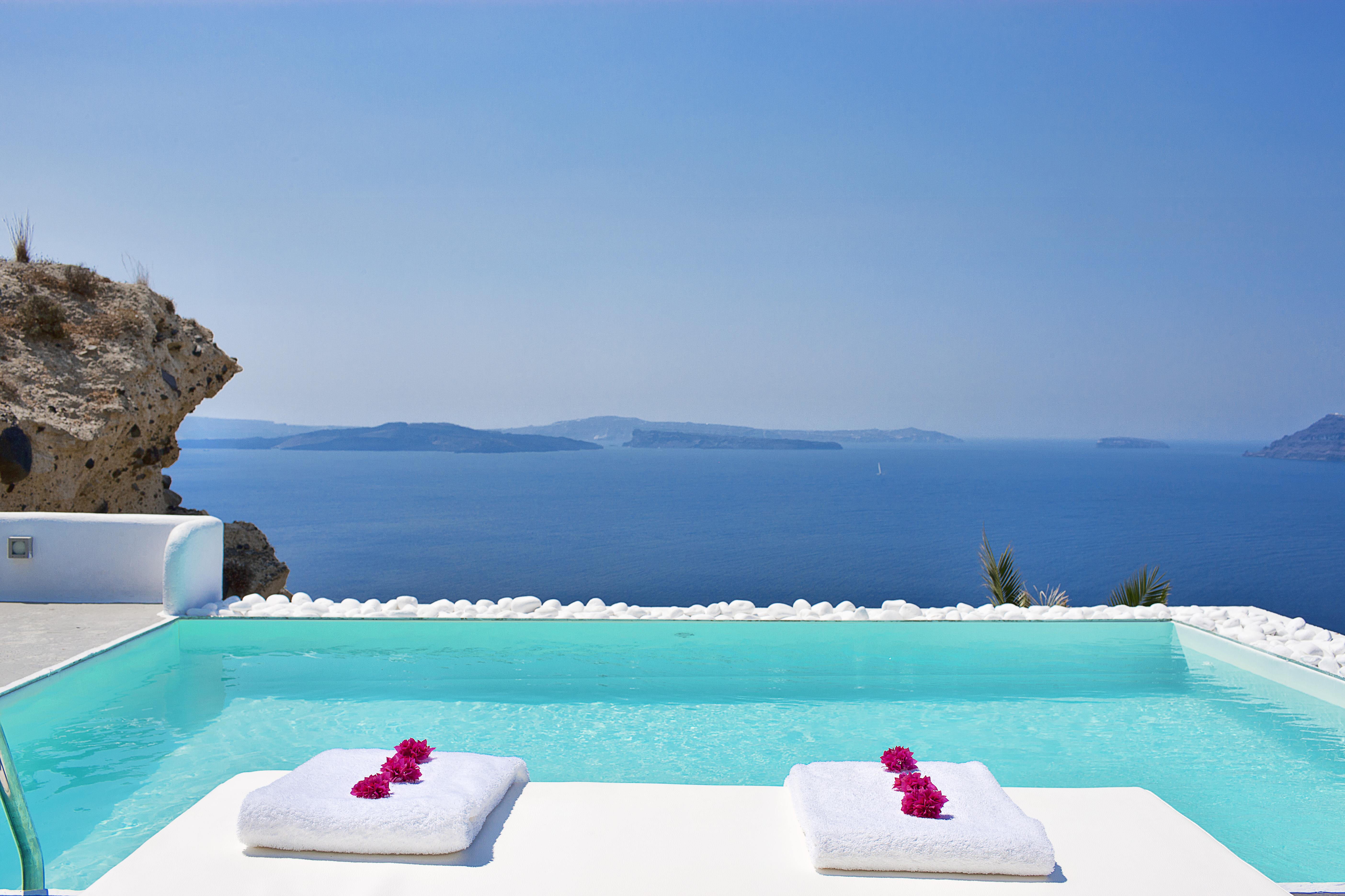 Katikies Villa Santorini - The Leading Hotels Of The World Oia  Ngoại thất bức ảnh